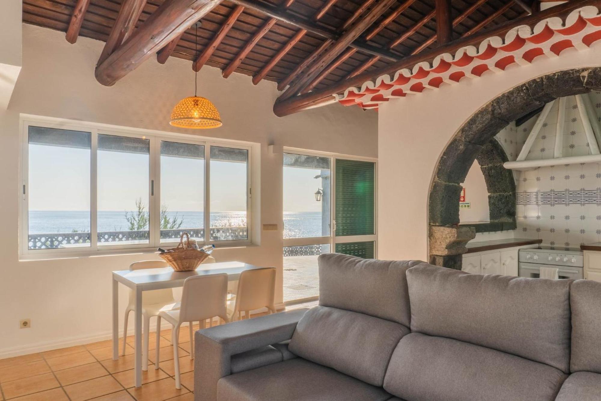 Mosteiros Natural Pool House Exterior foto