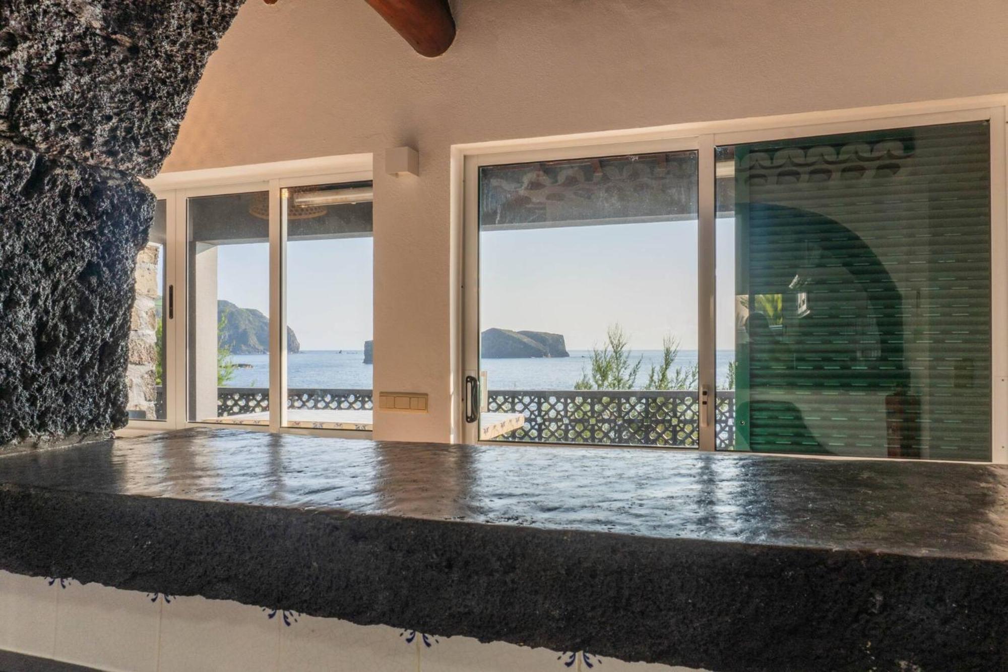Mosteiros Natural Pool House Exterior foto